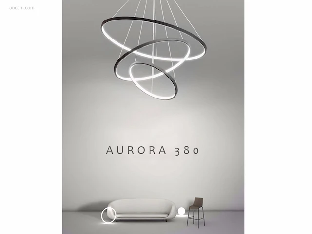 2 x aurora 380 design armatuur zwart - afbeelding 10 van  12