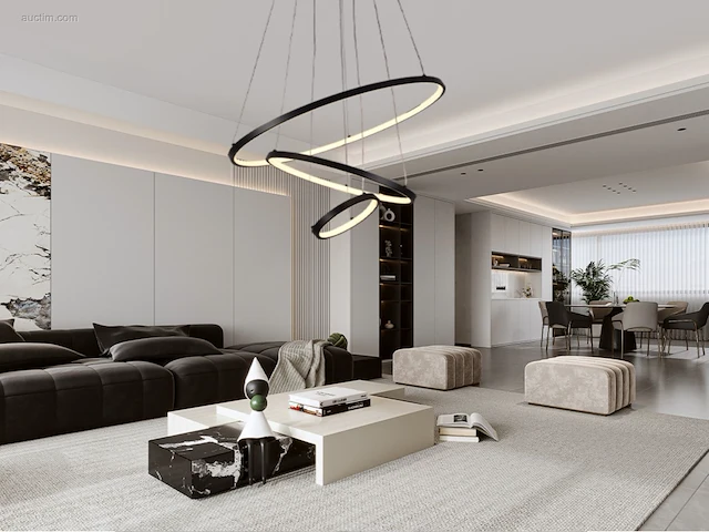 2 x aurora 380 design armatuur zwart - afbeelding 11 van  12