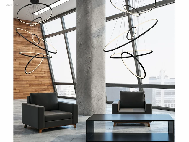 2 x aurora 512 design armatuur zwart - afbeelding 5 van  13