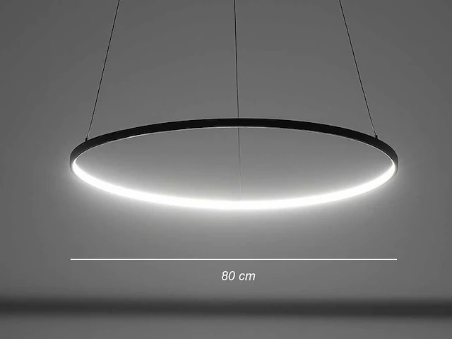 2 x aurora 80 hang lamp zwart - afbeelding 1 van  9