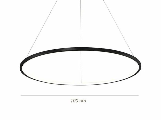 2 x aurora 80 hang lamp zwart - afbeelding 5 van  9