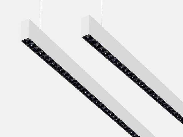 2 x b52 led design pendel armatuur wit - afbeelding 1 van  7