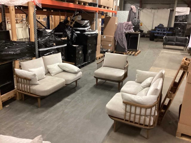 2 x bankstel 2 zits en 2 fauteuils - afbeelding 5 van  12