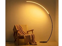 2 x bo led design vloer lamp zwart - afbeelding 7 van  9