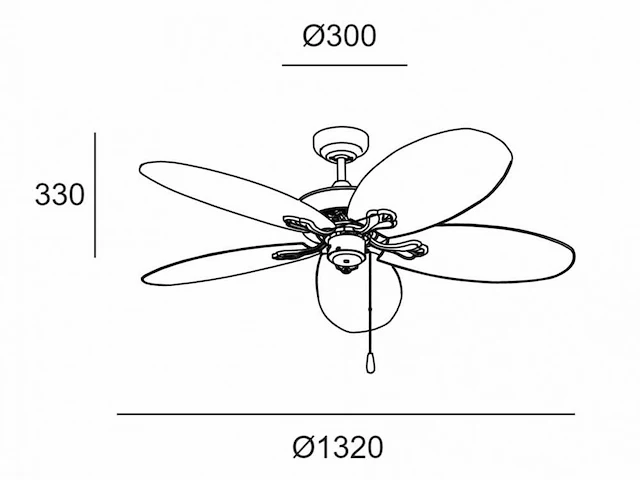 2 x forlight phuket plafond ventilator met afstandsbediening - afbeelding 7 van  9