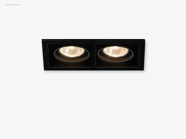 2 x gt square 2.0 design inbouwspots zwart - afbeelding 5 van  7