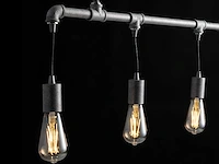 2 x industriële retro hanglamp 4 lichts - afbeelding 3 van  9