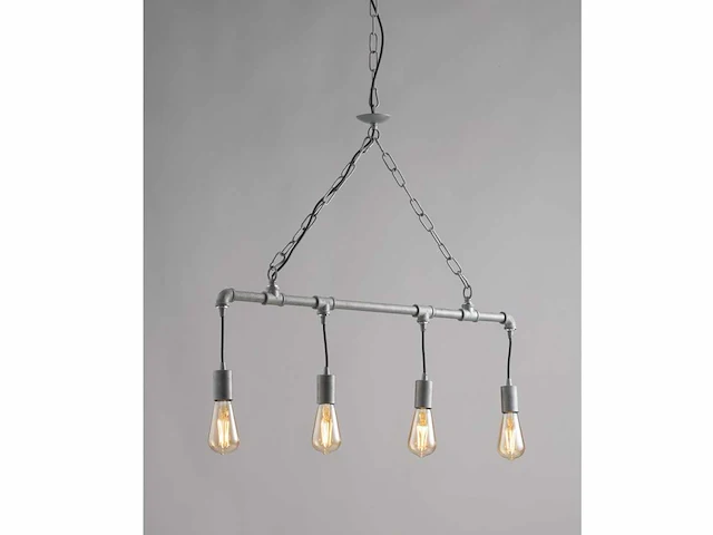 2 x industriële retro hanglamp 4 lichts - afbeelding 3 van  5