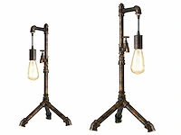 2 x industriële retro tafellamp - afbeelding 2 van  7