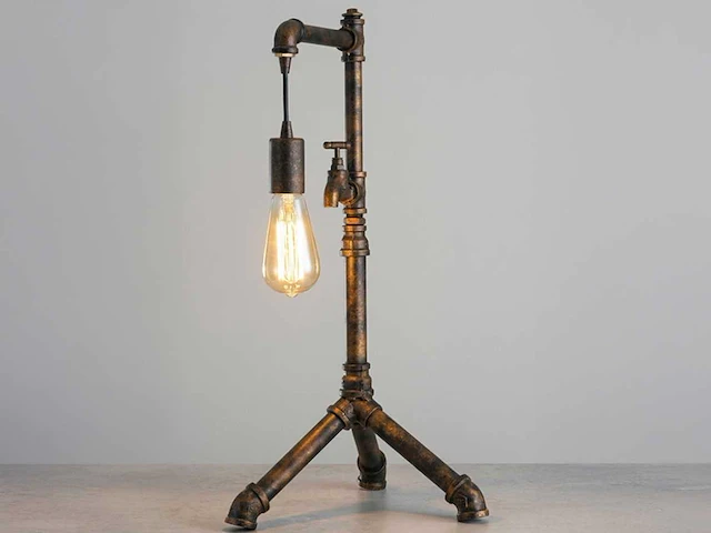 2 x industriële retro tafellamp - afbeelding 7 van  7