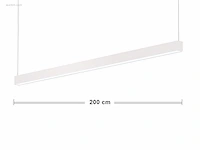2 x intec led build 200 design pendel armatuur...