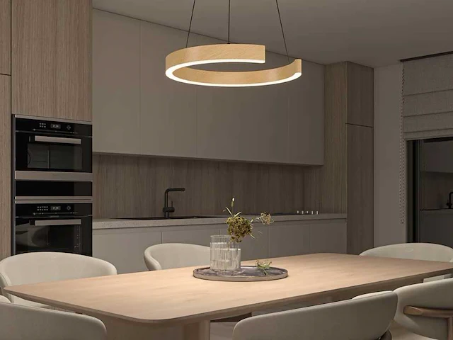 2 x intec led navel s100 cct hout pendel armatuur - afbeelding 7 van  8