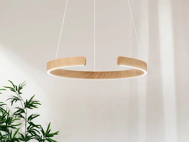 2 x intec led navel s100 cct hout pendel armatuur - afbeelding 2 van  8