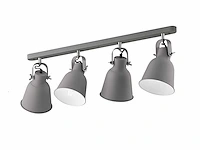2 x intec legend plafondlamp 4 lichts, warm grijs