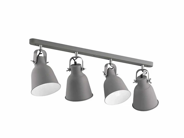 2 x intec legend plafondlamp 4 lichts, warm grijs - afbeelding 8 van  8