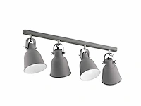 2 x intec legend plafondlamp 4 lichts, warm grijs - afbeelding 8 van  8