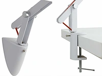 2 x lad italiaanse led design bureaulamp wit - afbeelding 9 van  9