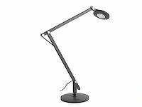 2 x lad italiaanse led design bureaulamp zwart