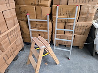 2 x ladder en 1 keukentrap trappen, diverse - afbeelding 1 van  4