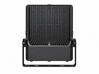 2 x led floodlight 400w – 6400k koud wit - zwart – ip65 – borneo-400 - afbeelding 3 van  5