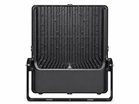 2 x led floodlight 500w – 6400k koud wit - zwart – ip65 – borneo-500 - afbeelding 3 van  5