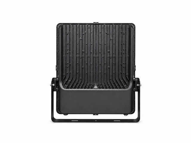 2 x led floodlight 500w – 6400k koud wit - zwart – ip65 – borneo-500 - afbeelding 3 van  5