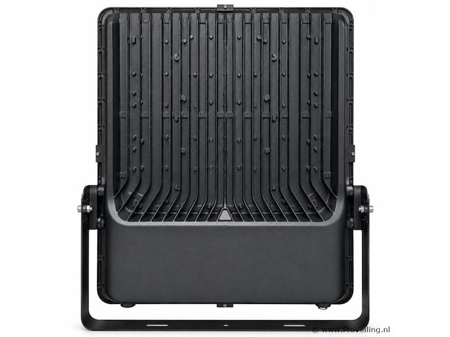 2 x led floodlight 600w – 6400k koud wit - zwart – ip65 – borneo-600 - afbeelding 3 van  5