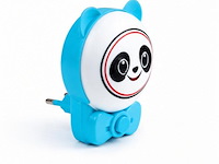 2 x led nachtlamp 1w – 2cct instelbaar - panda design – ip20 – andy 2cct - afbeelding 2 van  5