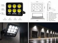 2 x led schijnwerper 300w – 6500k koud wit – ip65 – eyes-300 - afbeelding 5 van  5