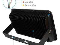 2 x led schijnwerper 300w – 6500kkoud wit – ip65 waterdicht - afbeelding 5 van  5