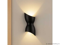 2 x led wandlamp – torso design – 10w – 3500k neutraal wit – sw-159 - afbeelding 3 van  4