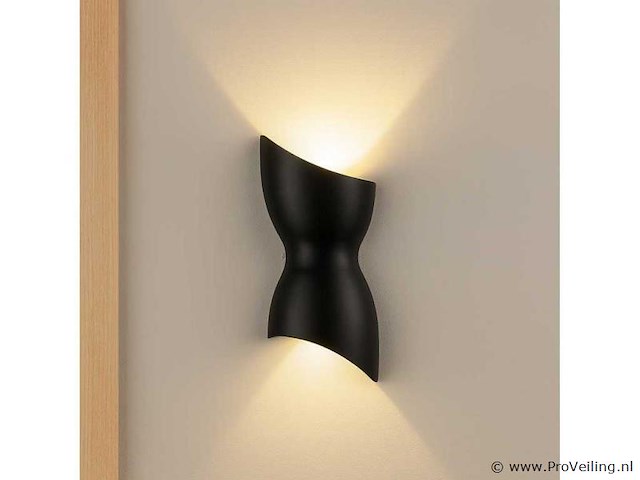 2 x led wandlamp – torso design – 10w – 3500k neutraal wit – sw-159 - afbeelding 3 van  4