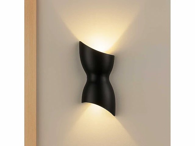 2 x led wandlamp – torso design – 10w – 3500k neutraal wit – sw-159 - afbeelding 3 van  8