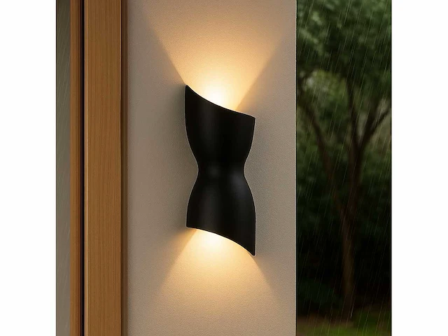 2 x led wandlamp – torso design – 10w – 3500k neutraal wit – sw-159 - afbeelding 8 van  8