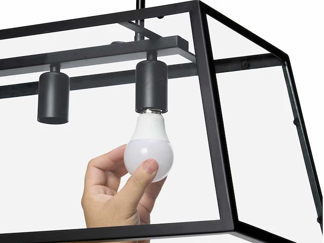 2 x lexington ambiente stalen hanglampen - afbeelding 5 van  8