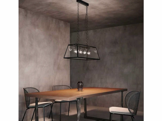 2 x lexington ambiente stalen hanglampen - afbeelding 8 van  8