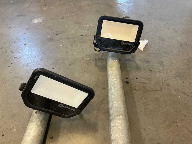 2 x lichtmast met led 50 w buitenverlichting - afbeelding 7 van  10