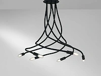 2 x luce ambiente lover nero 6 designlampen