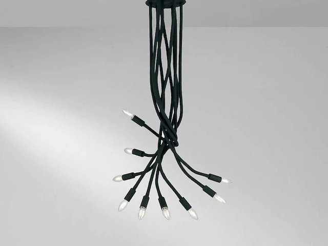 2 x luce ambiente lover nero 6 designlampen - afbeelding 4 van  11