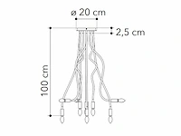 2 x luce ambiente lover nero 6 designlampen - afbeelding 8 van  11