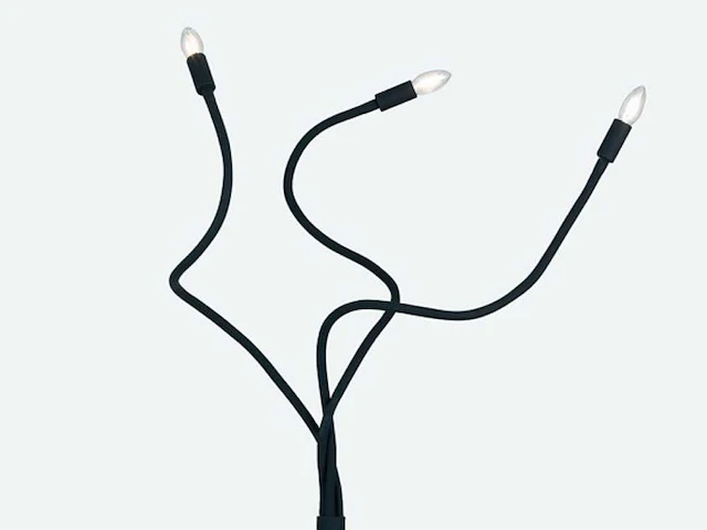 2 x luce ambiente lover nero design vloerlamp - afbeelding 2 van  7