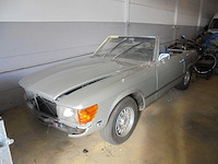2 x mercedes-benz - 1972 - 350 sl + 1 voor onderdelen - cabrio - afbeelding 8 van  19