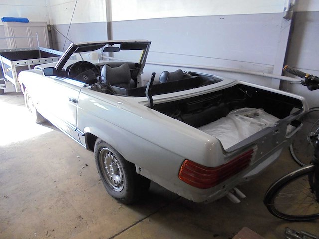 2 x mercedes-benz - 1972 - 350 sl + 1 voor onderdelen - cabrio - afbeelding 12 van  19