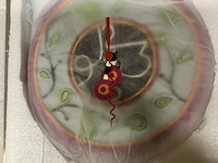 2 x mooncake klok, loopt op batterijen niet meegeleverd - afbeelding 9 van  9