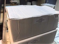 2 x natuursteen travertin beige waskom 40,6x15 cm - afbeelding 2 van  6