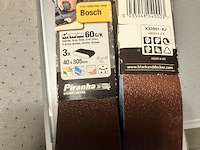 2 x piranha schuurbansetje a3 voor schuurband machine x33501 - afbeelding 1 van  3