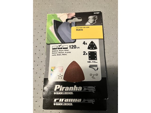 2 x piranha schuurschijf x31507 - afbeelding 4 van  5