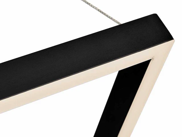 2 x quattro square 40 x 120 cm hang lamp zwart - afbeelding 6 van  10