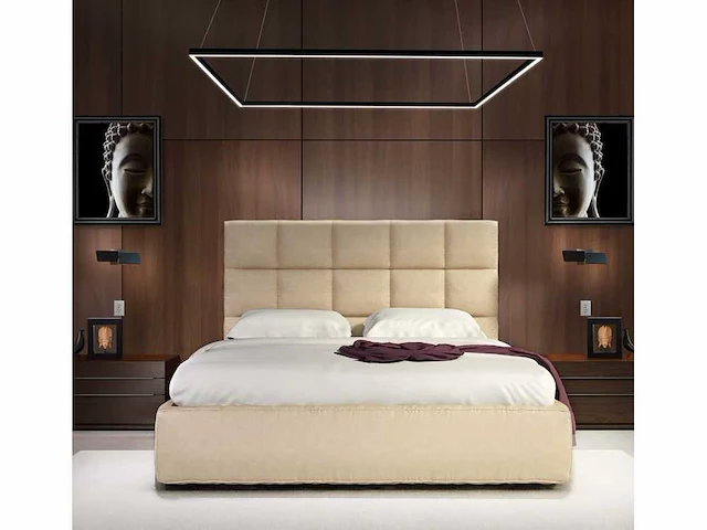 2 x quattro square 40 x 120 cm hang lamp zwart - afbeelding 3 van  10