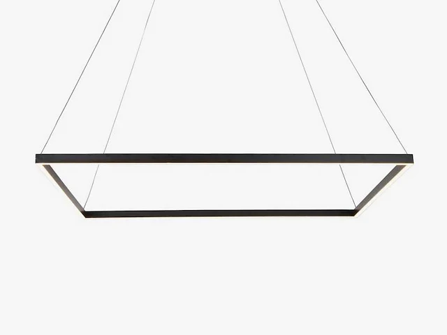 2 x quattro square 80 hang lamp zwart - afbeelding 1 van  11